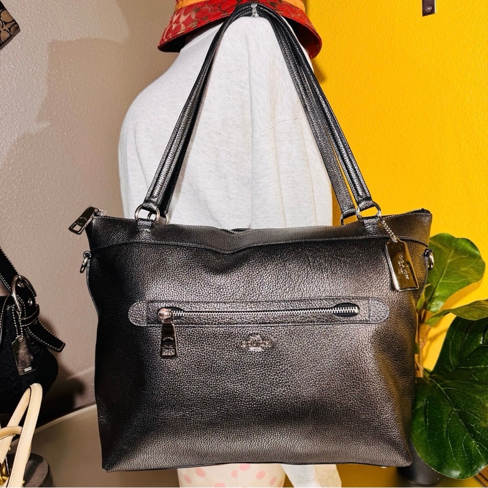 Coach Leather Tote